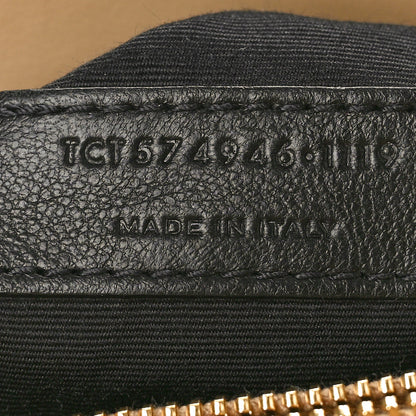 Saint Laurent Calfskin Y Quilted Monogram Medium Loulou Chain Satchel Dark Beige 7 of 10