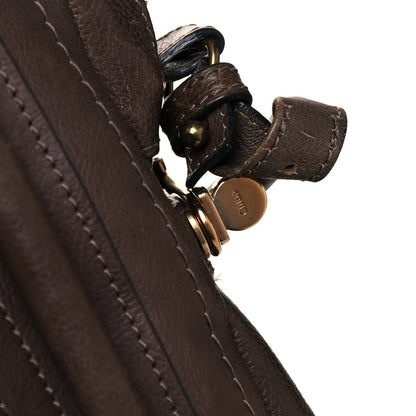 Chloe Calfskin Large Paraty Chocolate 13 of 20