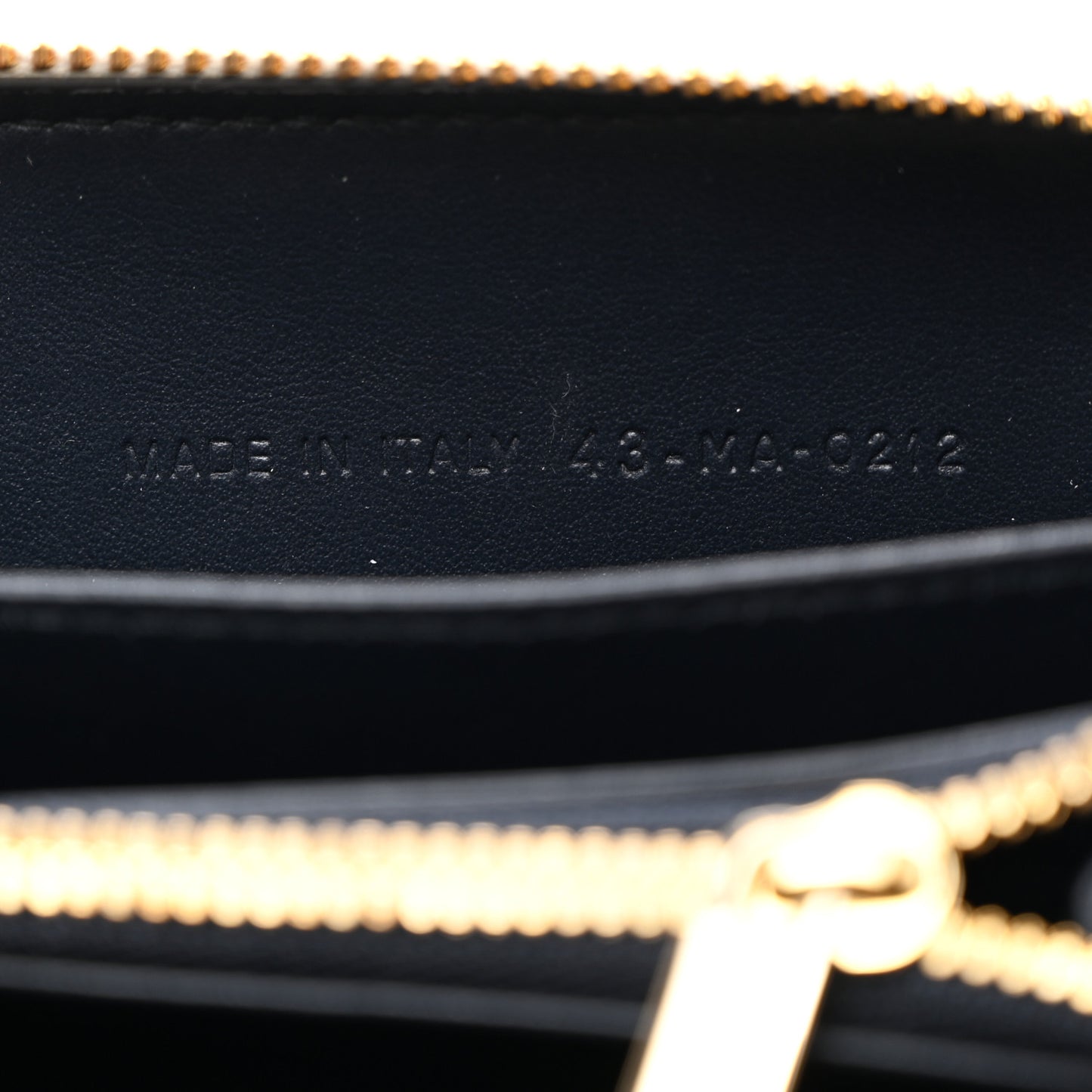 CHRISTIAN DIOR Calfskin Vibe Voyageur Card Holder Blue White