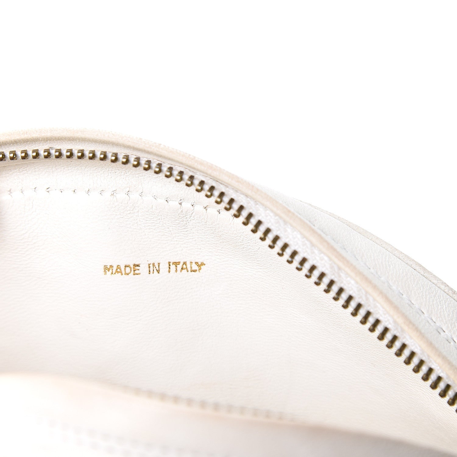 Chanel Lambskin Round Tassel Crossbody Bag White 6 of 9