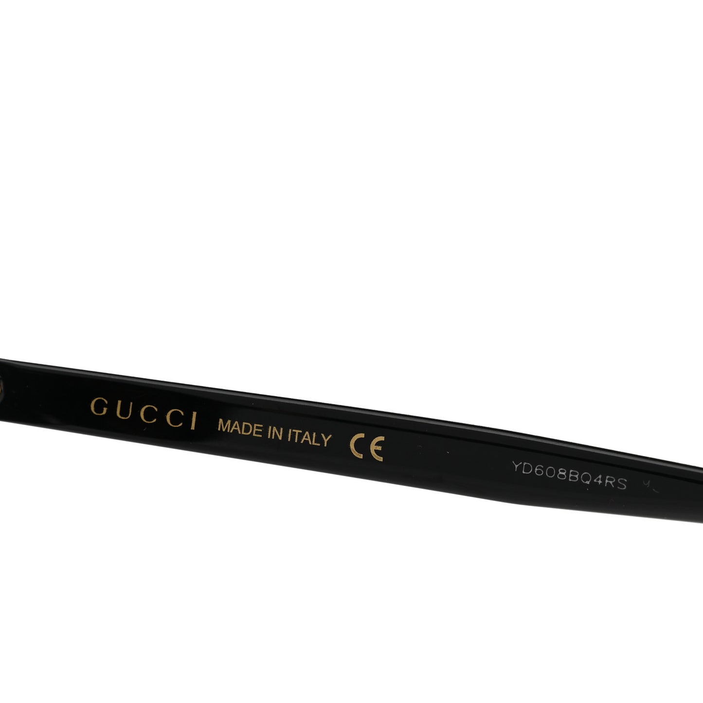 Acetate Round Sunglasses GG0023S Black