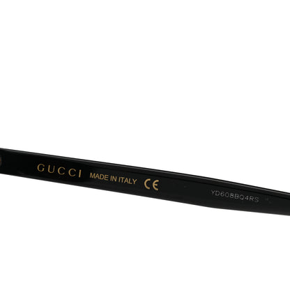 Gucci Acetate Round Sunglasses GG0023S Black 6 of 8