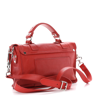 Proenza Schouler Lambskin Tiny PS1 Satchel Red 3 of 10