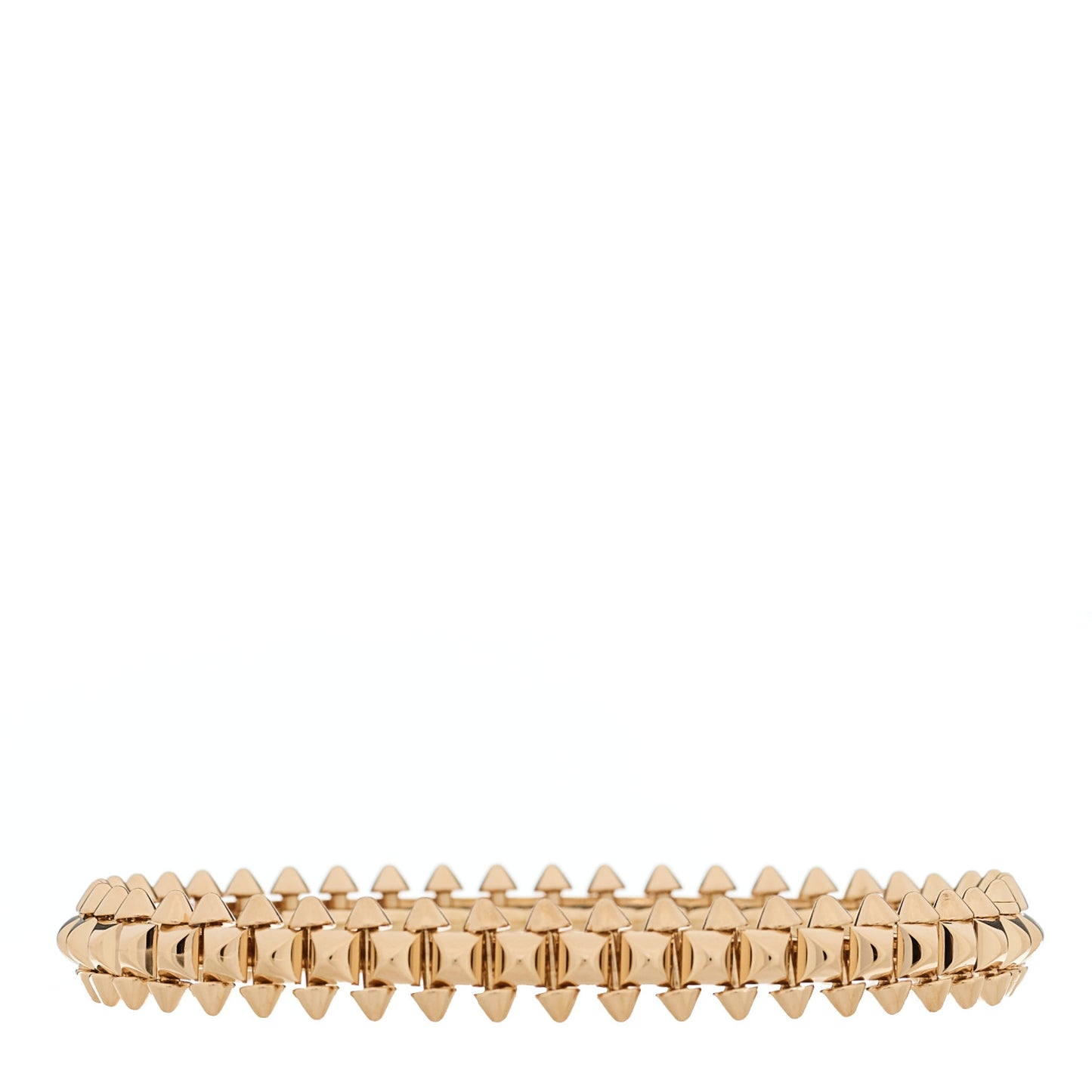 18K Pink Gold Small Clash De Cartier Bracelet 16