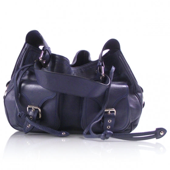 Leather Karolina Blue