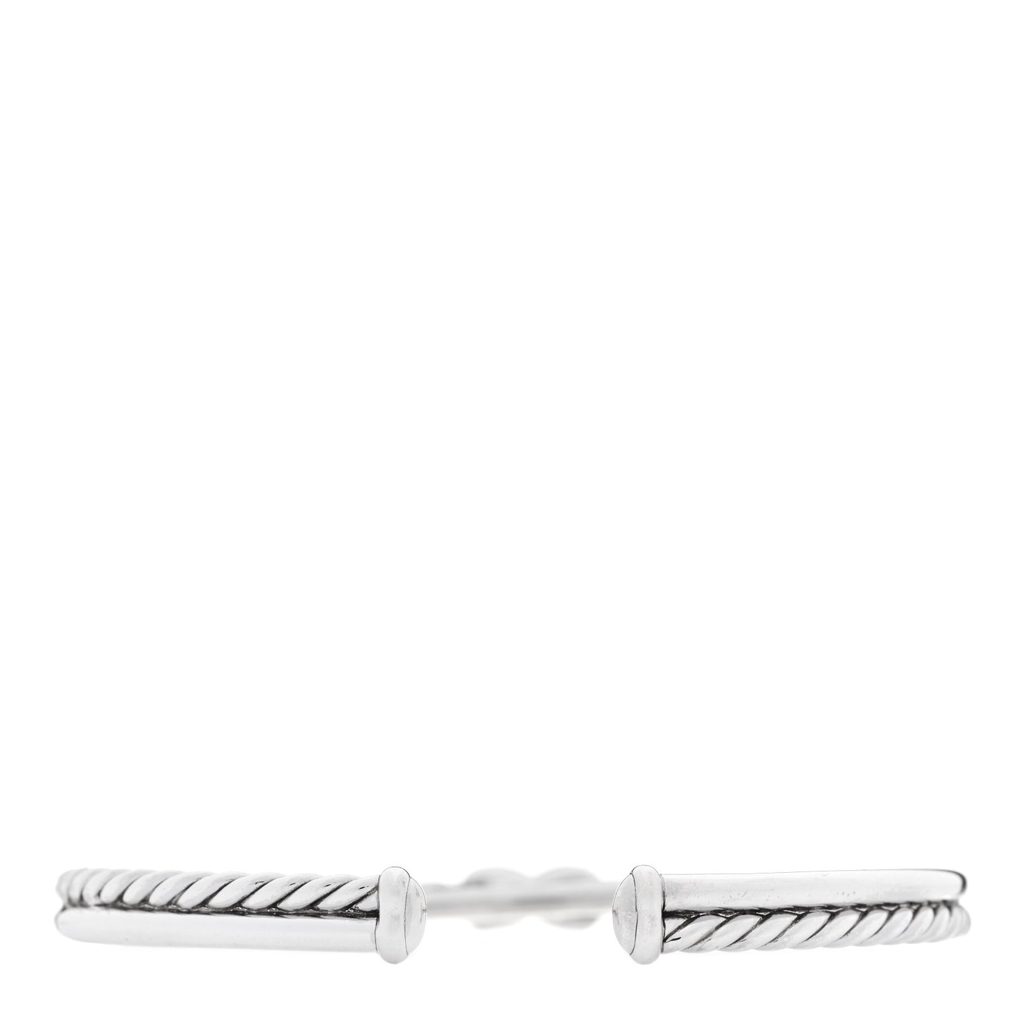 Sterling Silver Diamond Petite X Station Bracelet