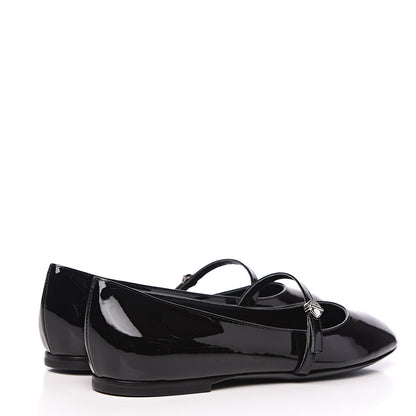 Louis Vuitton Patent Uniformes Ballet Flats 39 Black 4 of 7