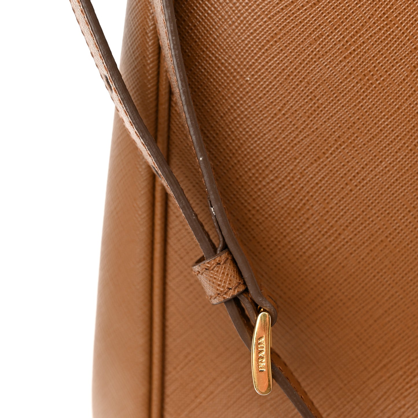 Saffiano Large Galleria Double Zip Tote Cannella