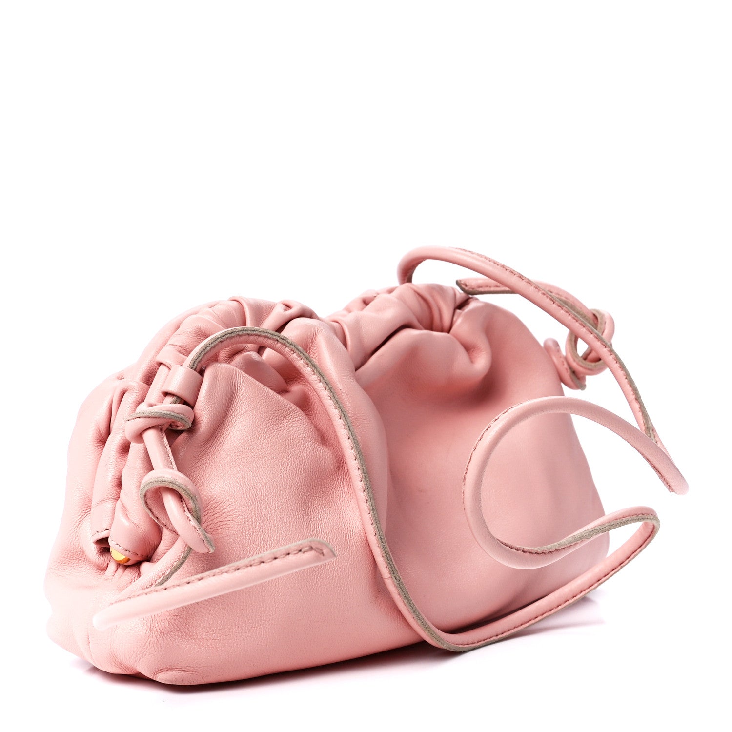 Mansur Gavriel Lambskin Mini Cloud Clutch Dahlia 3 of 11