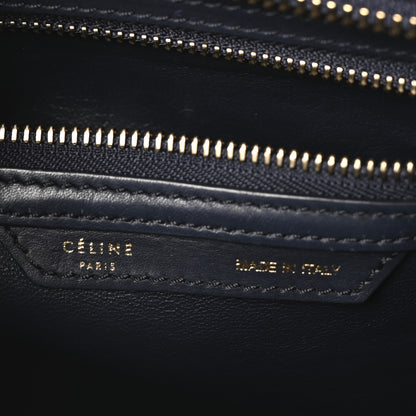 Celine Smooth Calfskin Micro Luggage Navy Blue 6 of 9