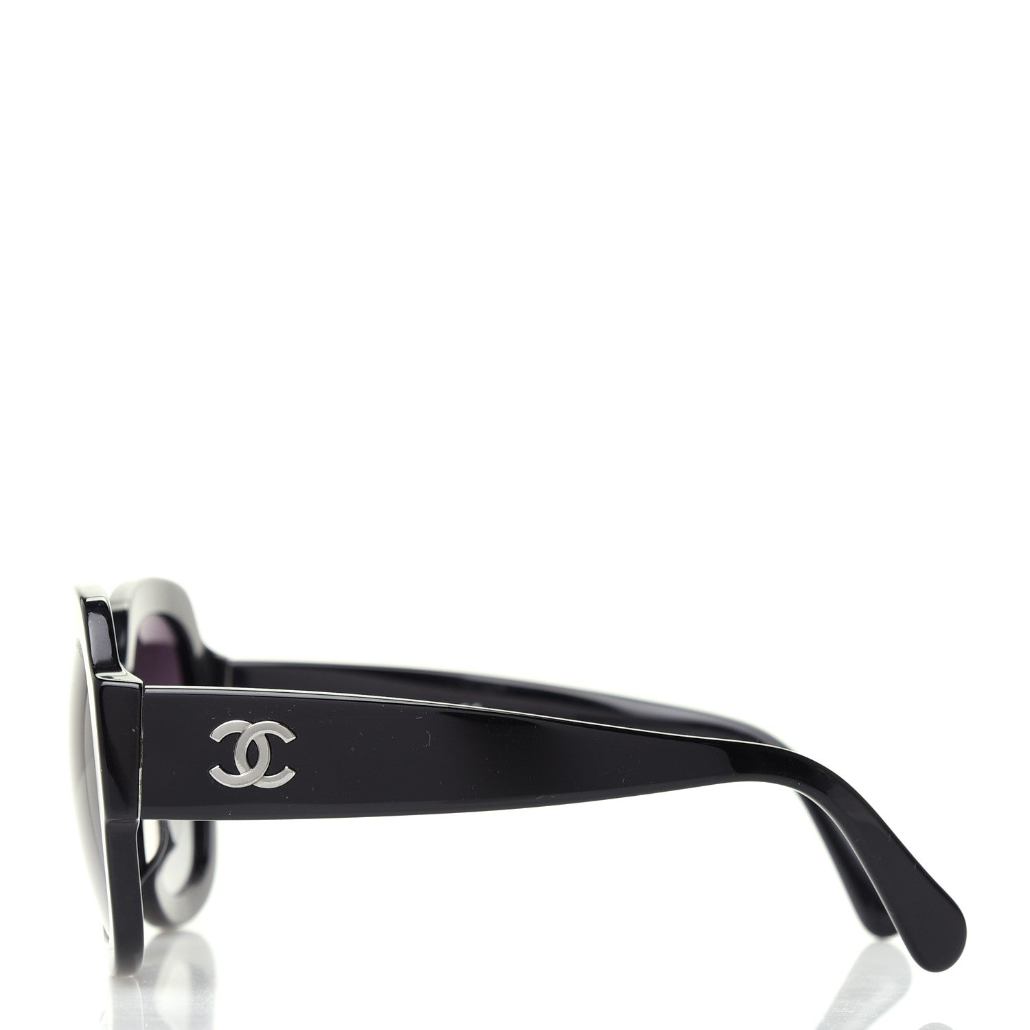 Chanel Acetate CC Sunglasses 5373 Black 3 of 8