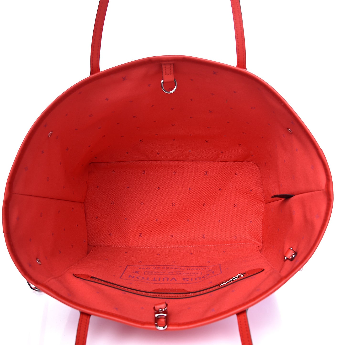 Monogram Escale Neverfull MM Rouge