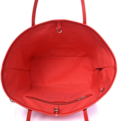 Louis Vuitton Monogram Escale Neverfull MM Rouge 4 of 8