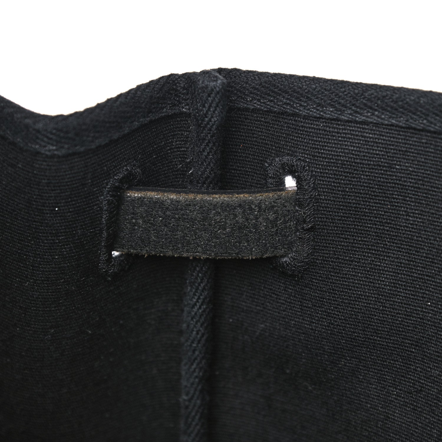 Hermes Toile Vache Calfskin Herbag 39 MM Backpack Black 11 of 13