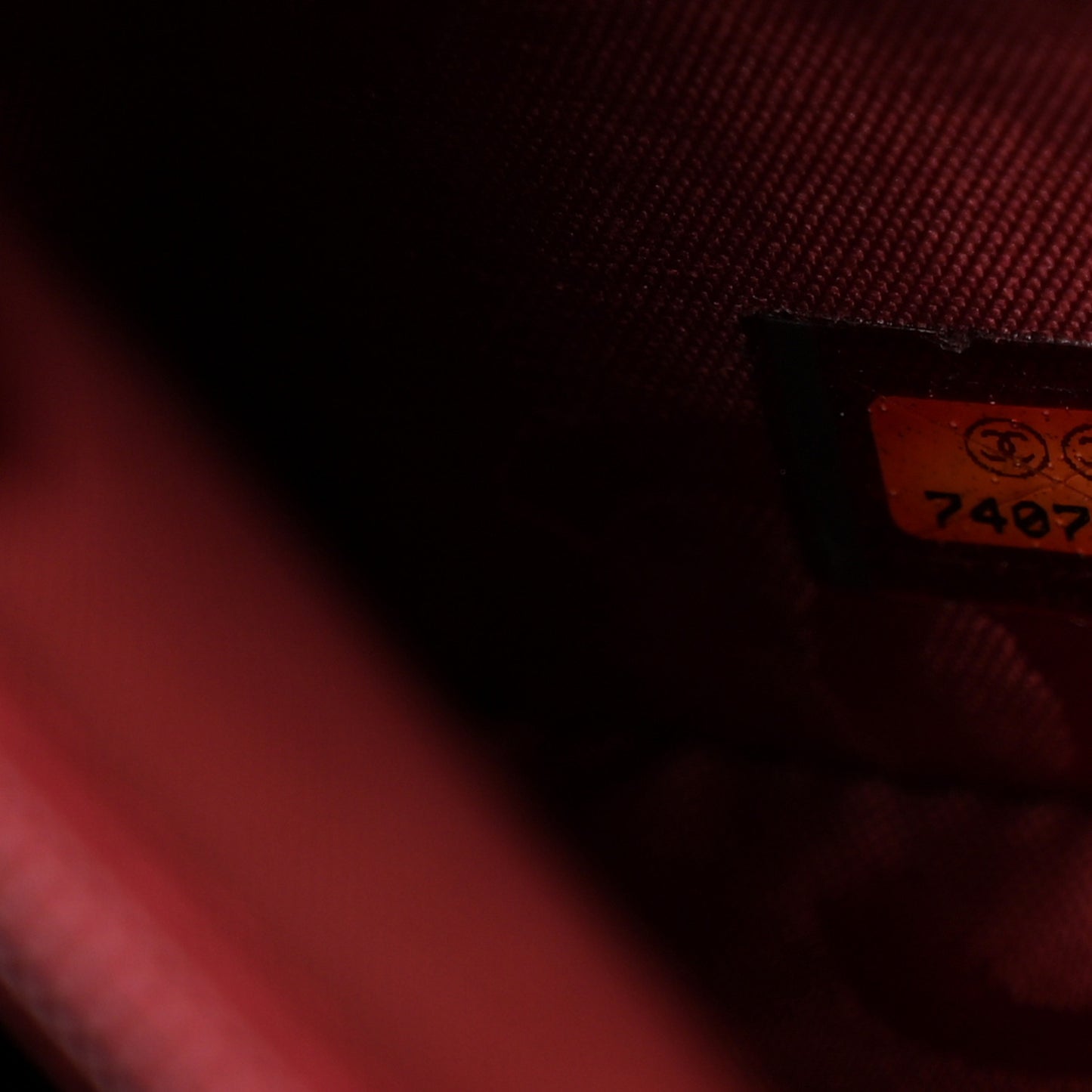 Calfskin Contrast Stitch Surpique Bowler Red