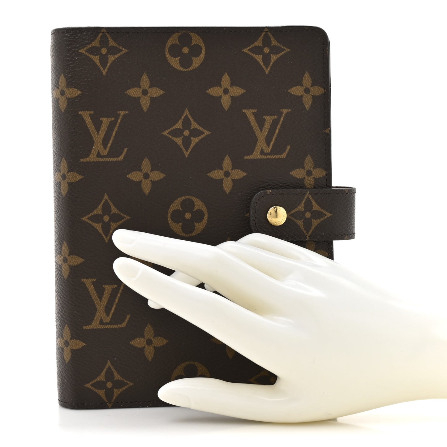 Monogram Medium Ring Agenda Cover