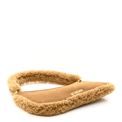 Jacquemus Suede Shearling Le Bisou Doux Camel 4 of 9