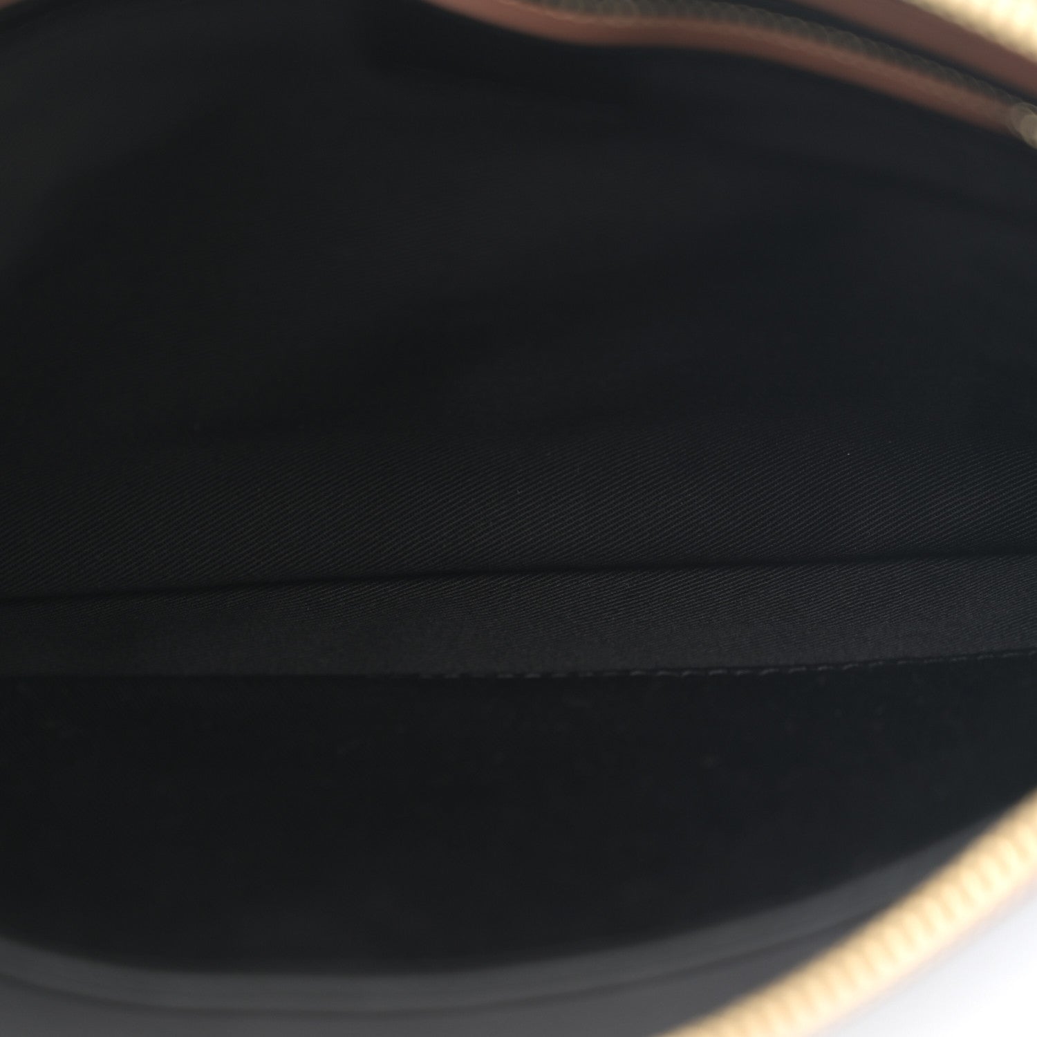 MCM Calfskin Monogram Klara Crossbody Pouch Black 4 of 9
