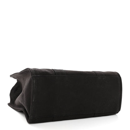 Marc Jacobs Cotton Canvas Medium The Tote Bag Black 4 of 9