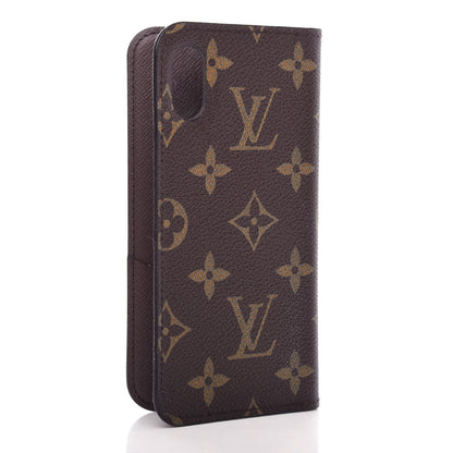 Louis Vuitton Monogram iPhone X Folio Case 3 of 7