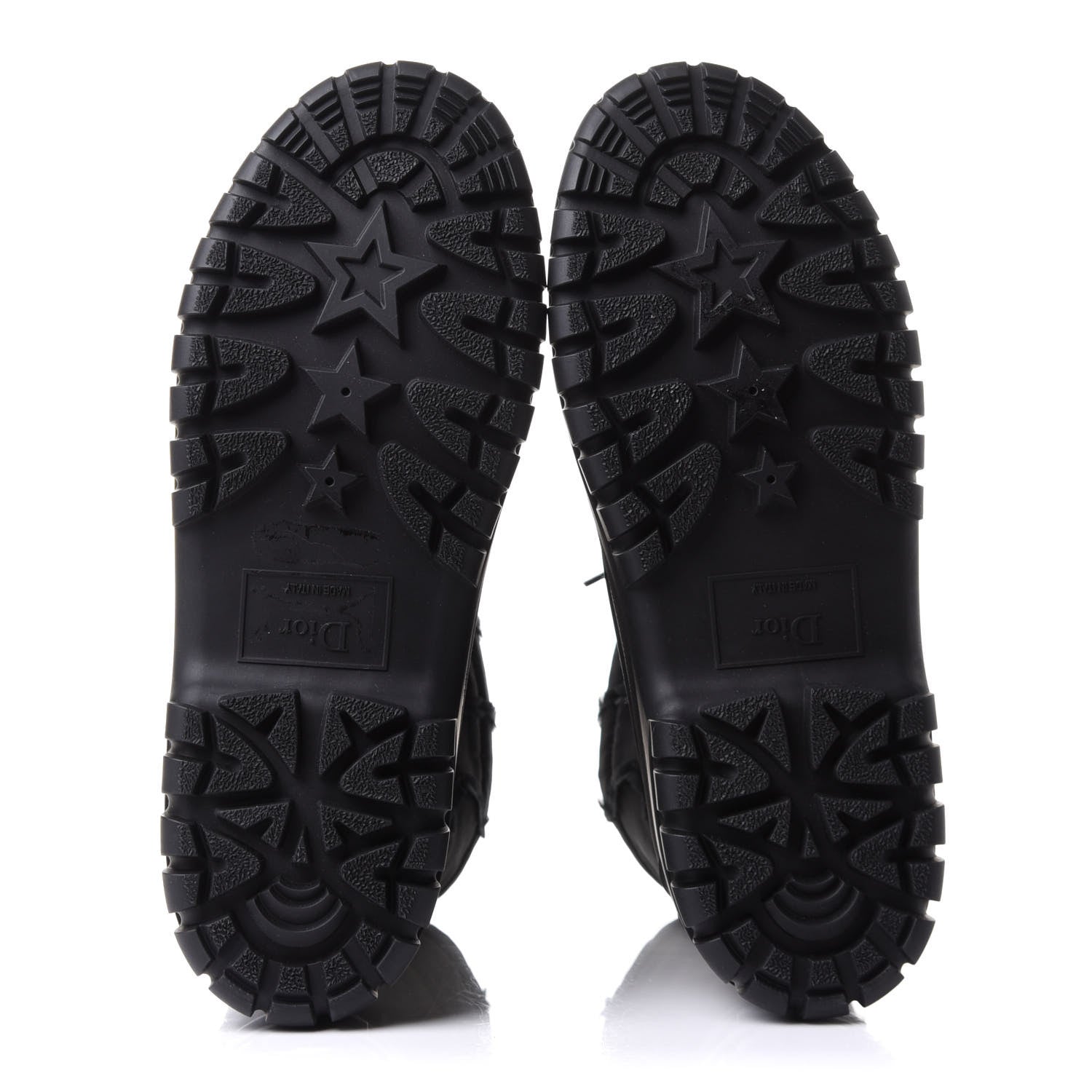 Christian Dior Rubber Nylon D-Venture Boots 40 Black 5 of 9