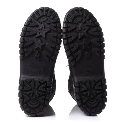 Christian Dior Rubber Nylon D-Venture Boots 40 Black 5 of 9
