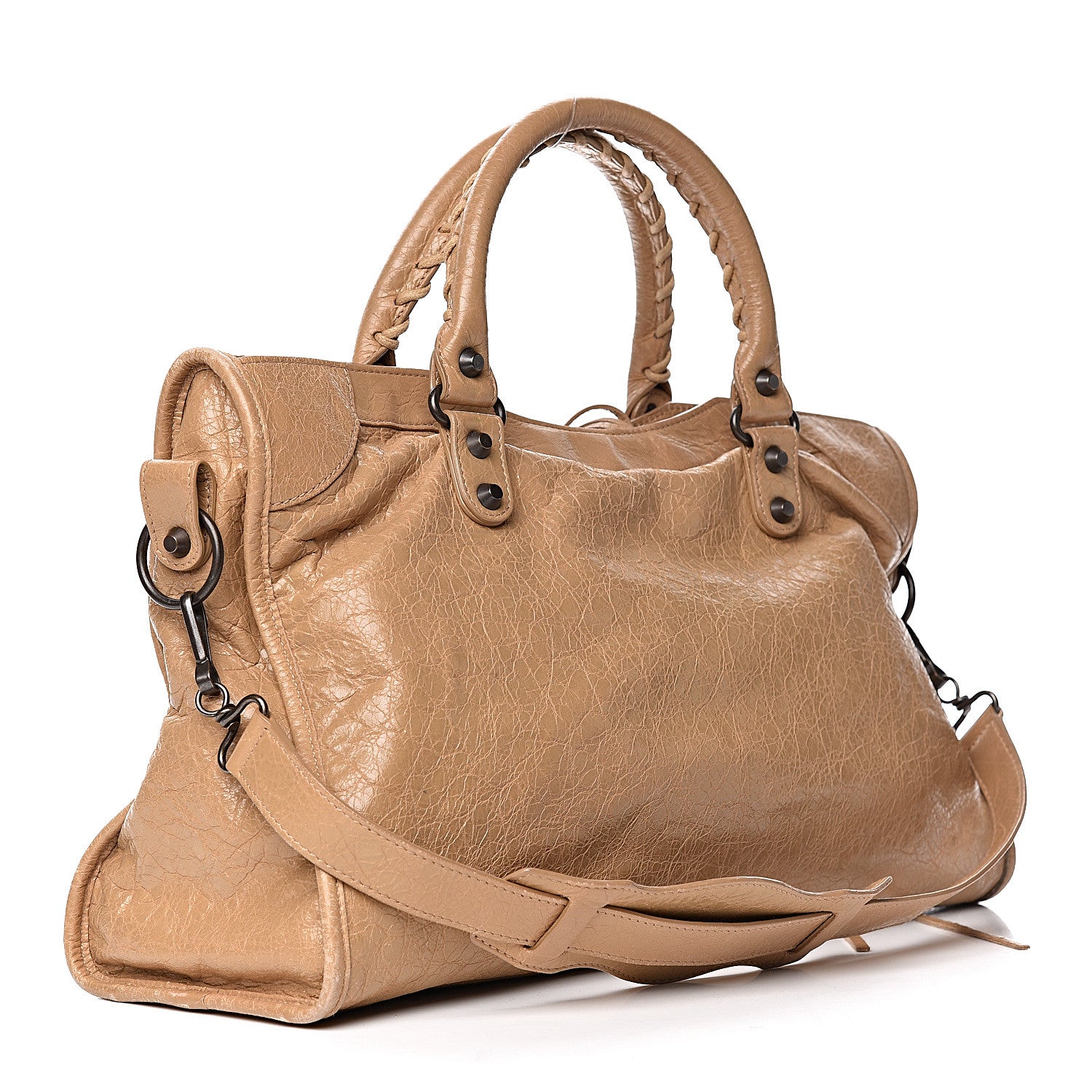 Balenciaga Agneau Classic Hardware City Beige Nougatine 3 of 11
