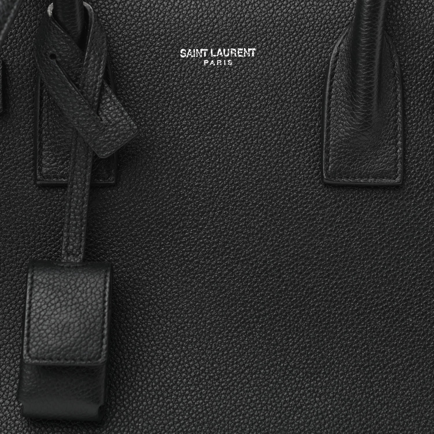 Saint Laurent Grain De Poudre Baby Sac De Jour Black 7 of 9
