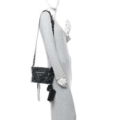 Balenciaga Agneau Arena XS Piercing Le Cagole Flap Bag Black 3 of 11