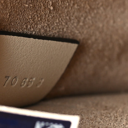 Chloe Calfskin Suede Small Nile Bracelet Bag Off White 7 of 9