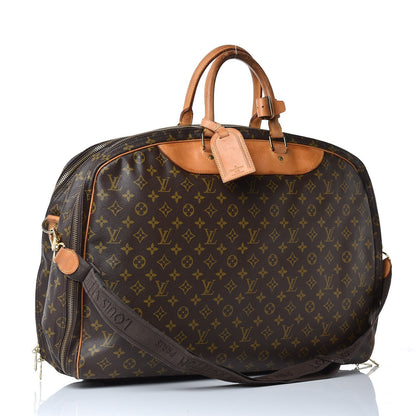 Louis Vuitton Monogram Alize 2 Compartment Luggage Travel Bag 3 of 28