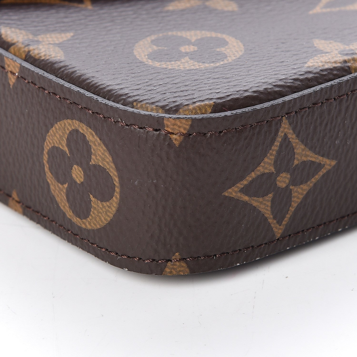 Louis Vuitton Monogram Pochette Felicie Chain Wallet Fuchsia 9 of 11