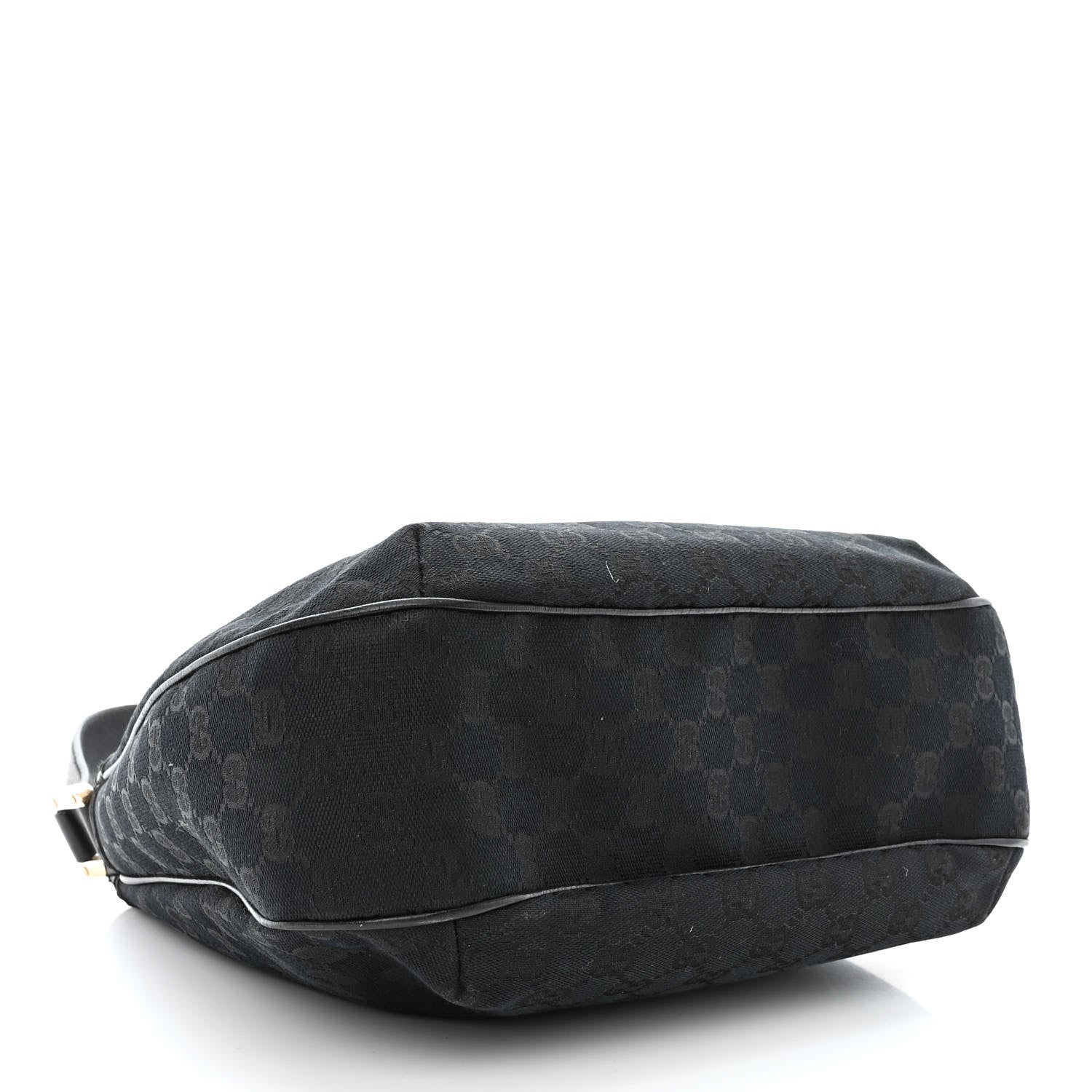 Gucci Monogram New Ladies Web Hobo Black 4 of 15
