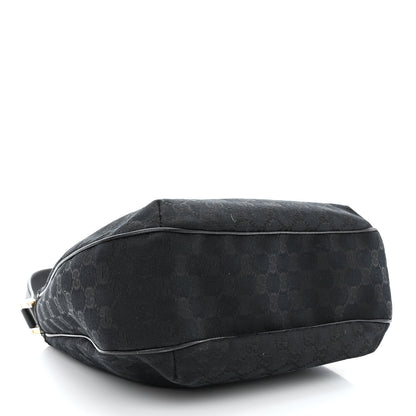 Gucci Monogram New Ladies Web Hobo Black 4 of 15