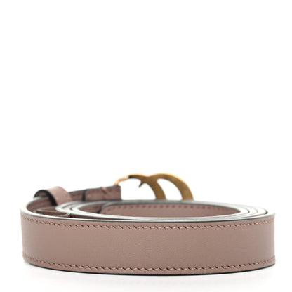 Gucci Calfskin Double G 20mm Belt 90 36 Porcelain Rose 2 of 3