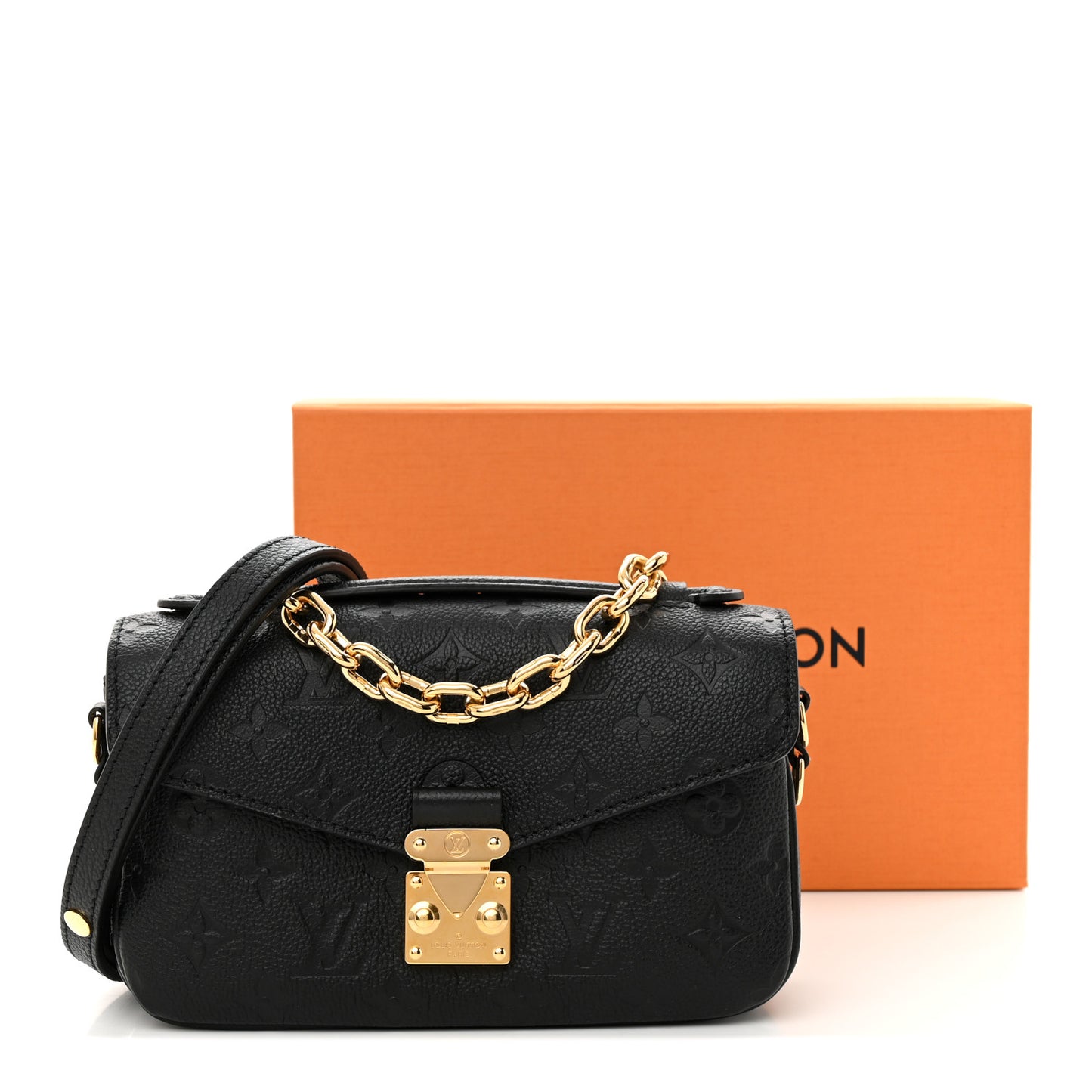 Empreinte Pochette Metis East West Black