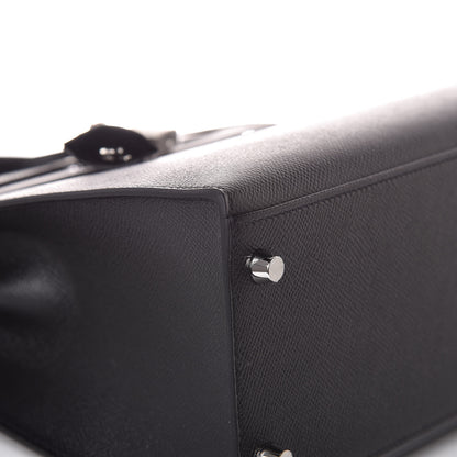 Hermes Epsom Kelly Sellier 32 Black 7 of 35