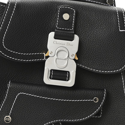 Christian Dior Grained Calfskin Mini Gallop Sling Bag Black 8 of 10