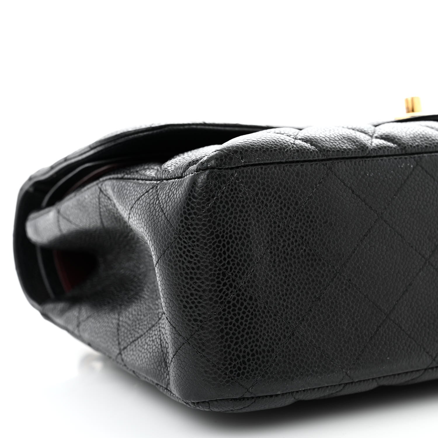 Chanel Caviar Quilted Jumbo Double Flap Black 9 of 14