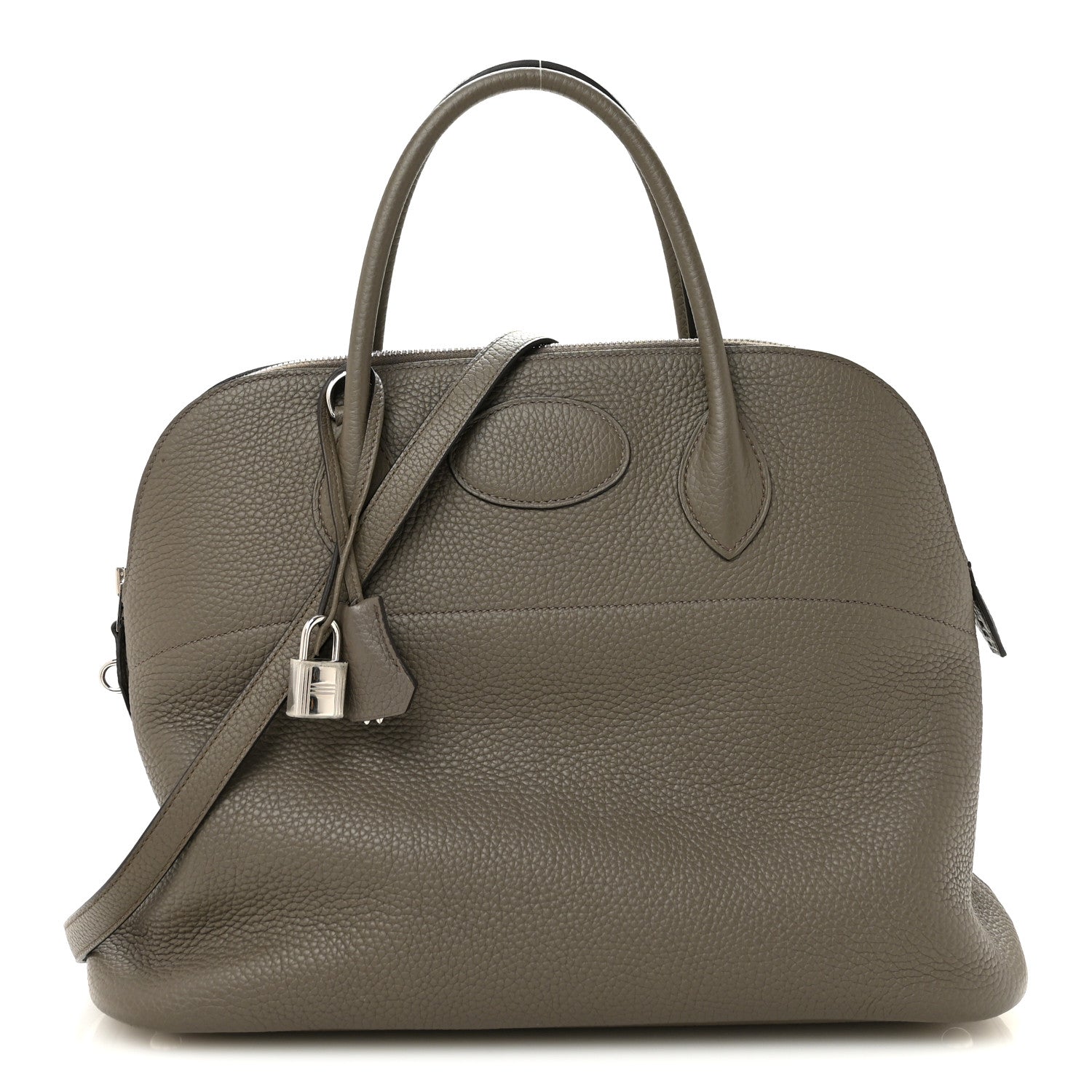 Hermes Taurillon Clemence Bolide 31 Gris Asphalte 1 of 12