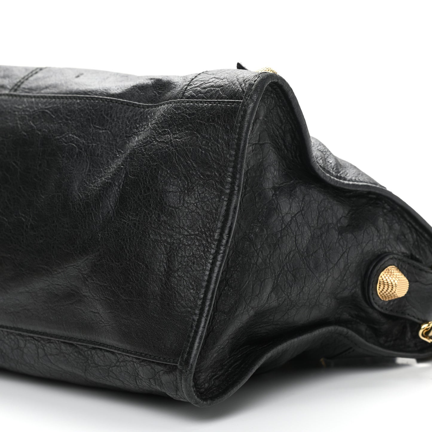 Agneau Giant 21 Gold Hardware Part Time Black