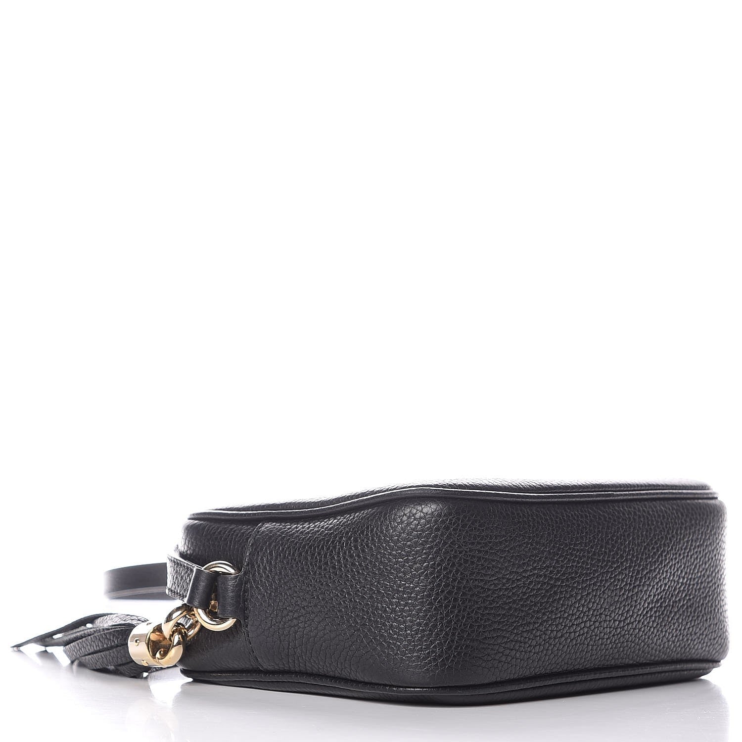 Gucci Pebbled Calfskin Small Soho Disco Bag Black 4 of 10