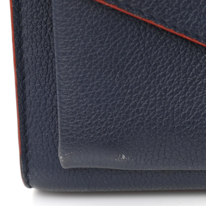 Louis Vuitton Soft Calfskin Mylockme Chain Bag BB Marine Rouge 10 of 10