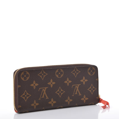 Louis Vuitton Monogram Clemence Wallet Poppy 3 of 7