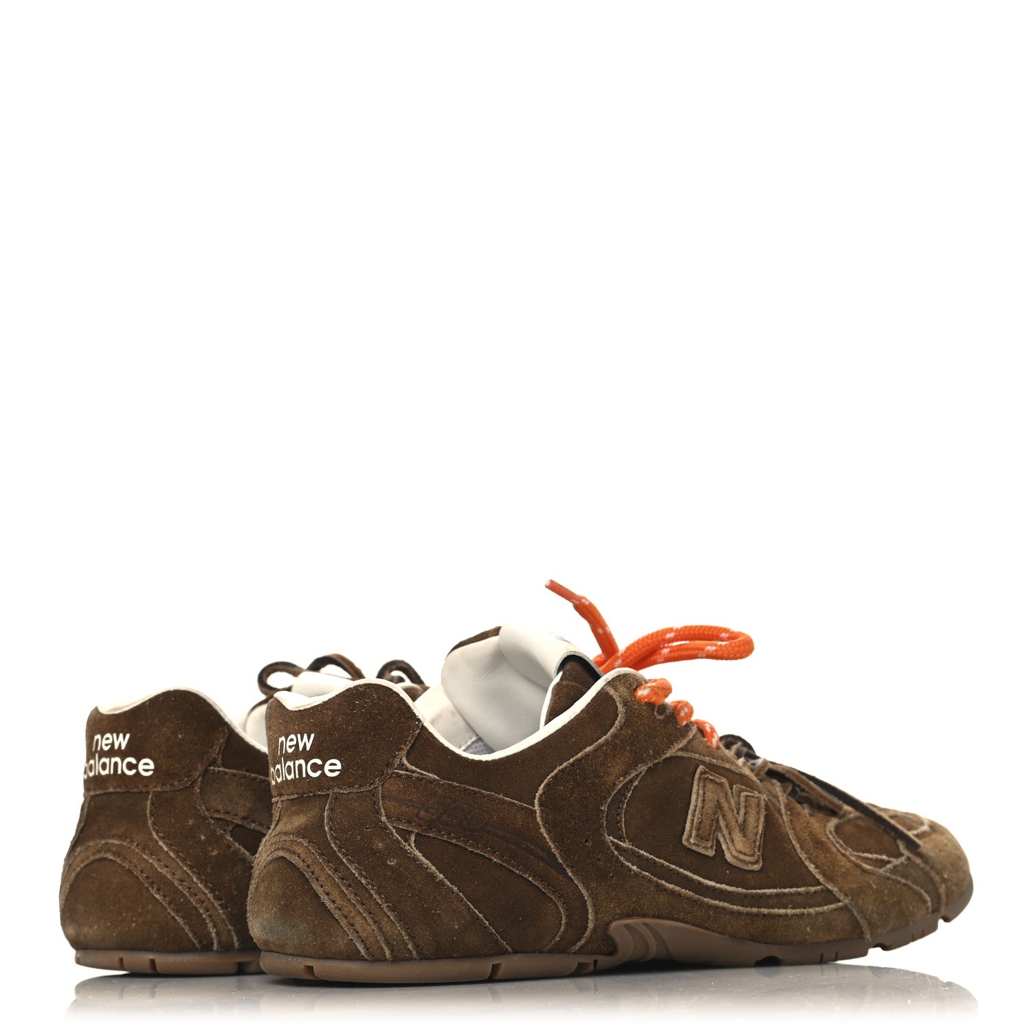 Miu Miu X NEW BALANCE Suede 530 SL Sneakers 39 Cinnamon 5 of 10