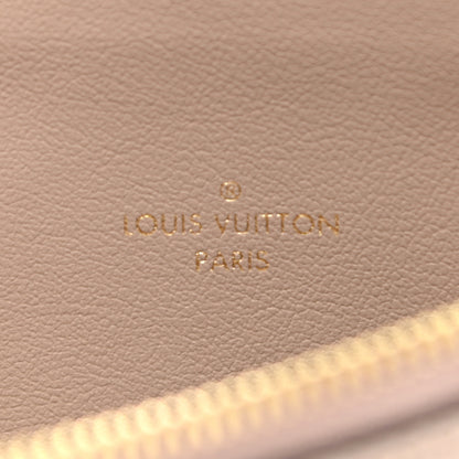 Louis Vuitton Empreinte Monogram Giant Pochette Felicie Zippered Insert Tourterelle Creme 6 of 6