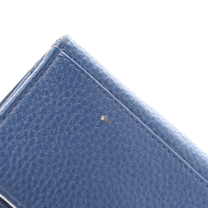 Prada Vitello Grain Move Card Holder Bluette 7 of 8