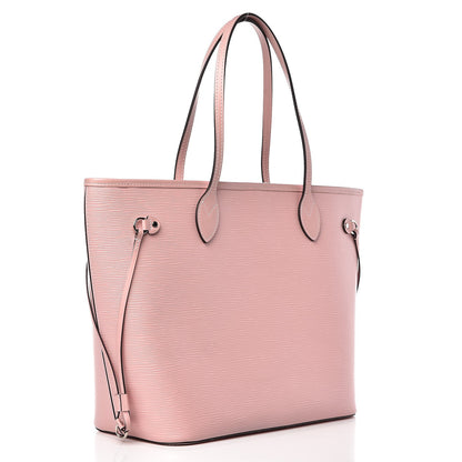 Louis Vuitton Epi Neverfull MM Rose Ballerine 3 of 10