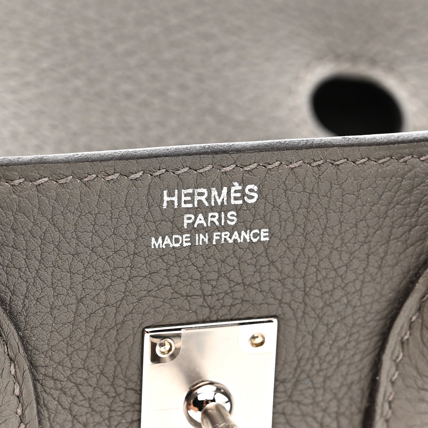 Togo Birkin 25 Gris Meyer