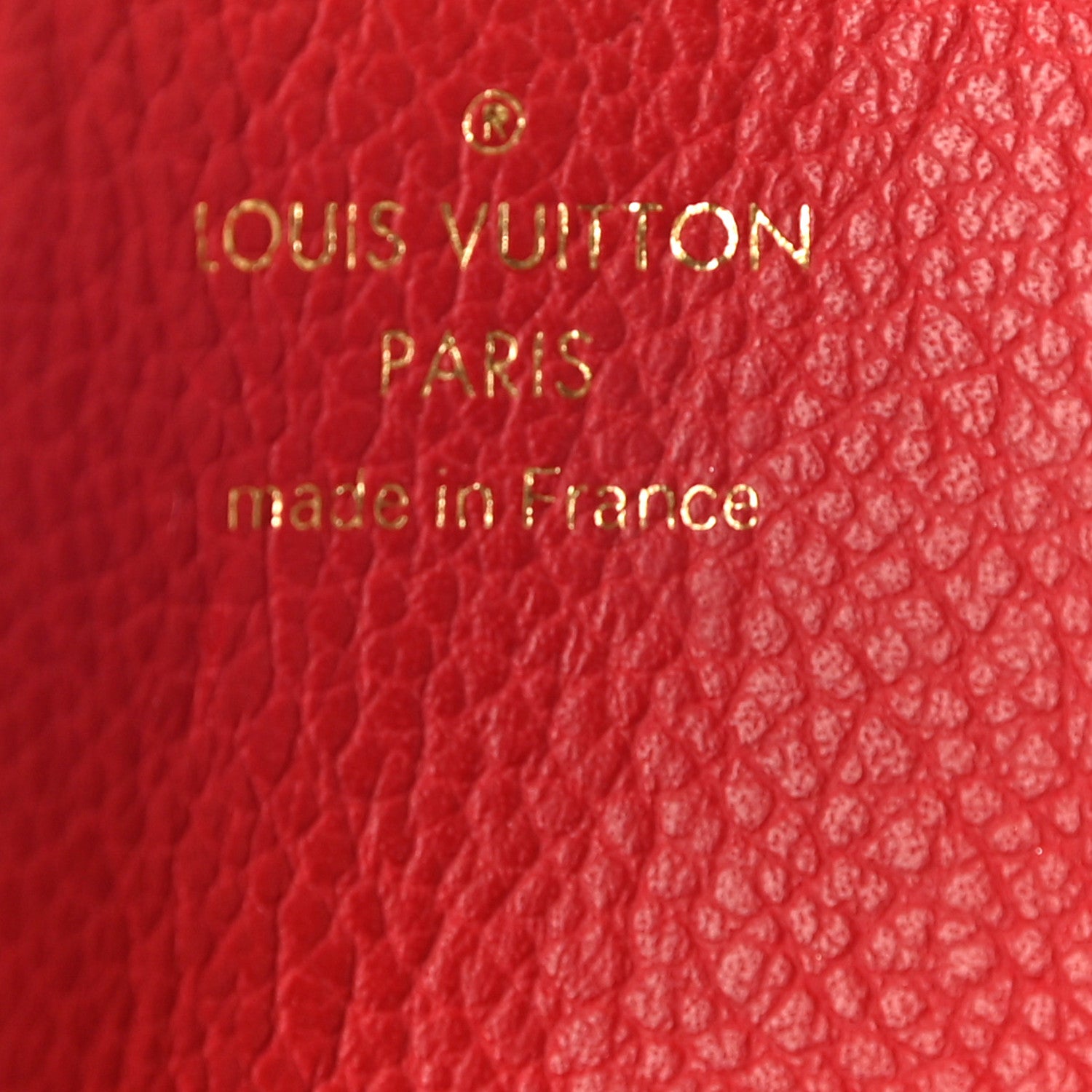 Louis Vuitton Empreinte Key Pouch Cherry 6 of 9